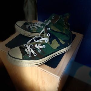 Old converse camo